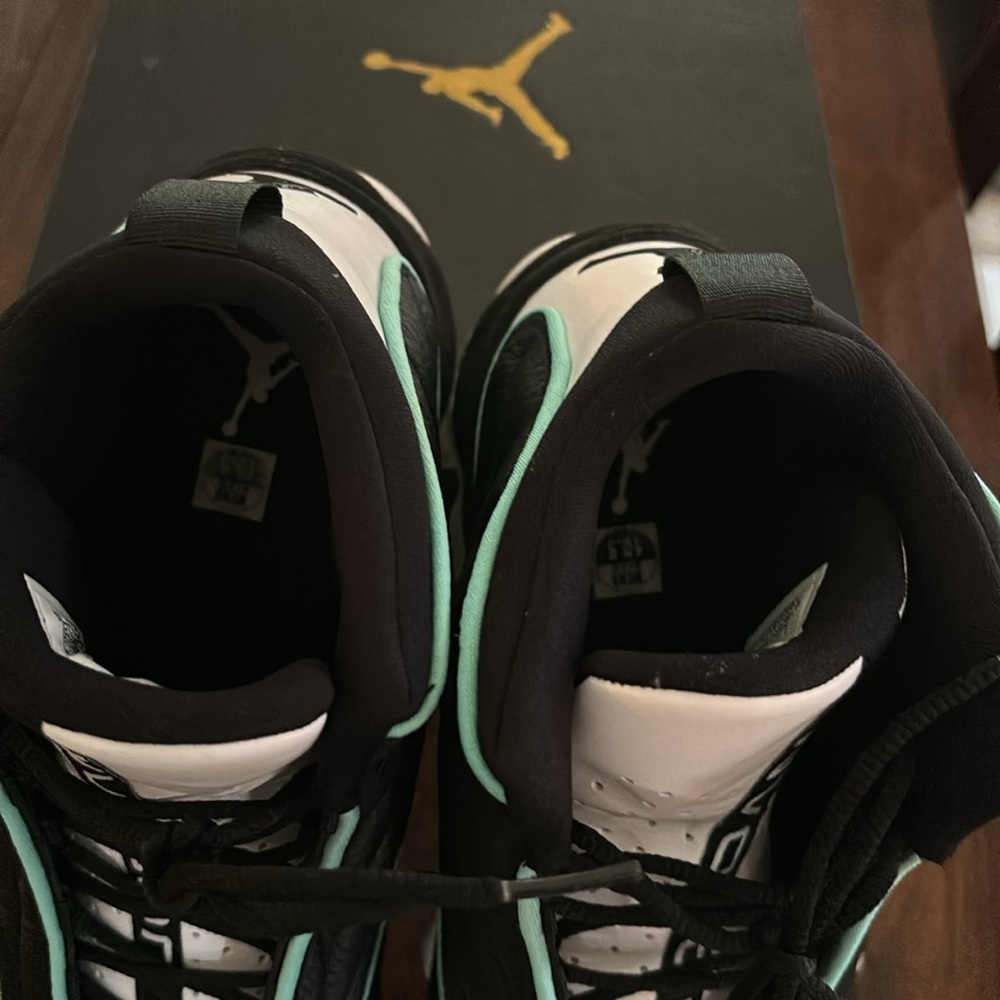 Nike Air Jordan Pro String Black White Athletic Shoes - Picture 7 of 8